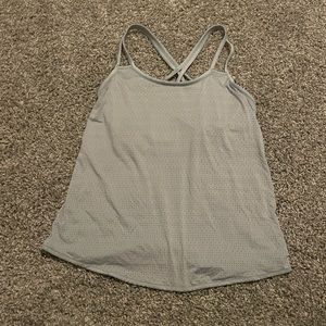 Athleta Workout Top w Built in Sports Bra M